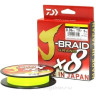 Шнур DAIWA J-BRAID GRAND X8 135М 0,18ММ YELLOW 12790-018RU
