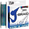 Шнур DAIWA J-Braid X4E 300м 0,10мм Multi Color 12745-110